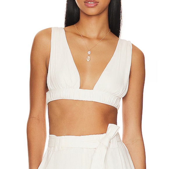 Indah Tops - 🆕 Indah Raina Bralette in Ivory
